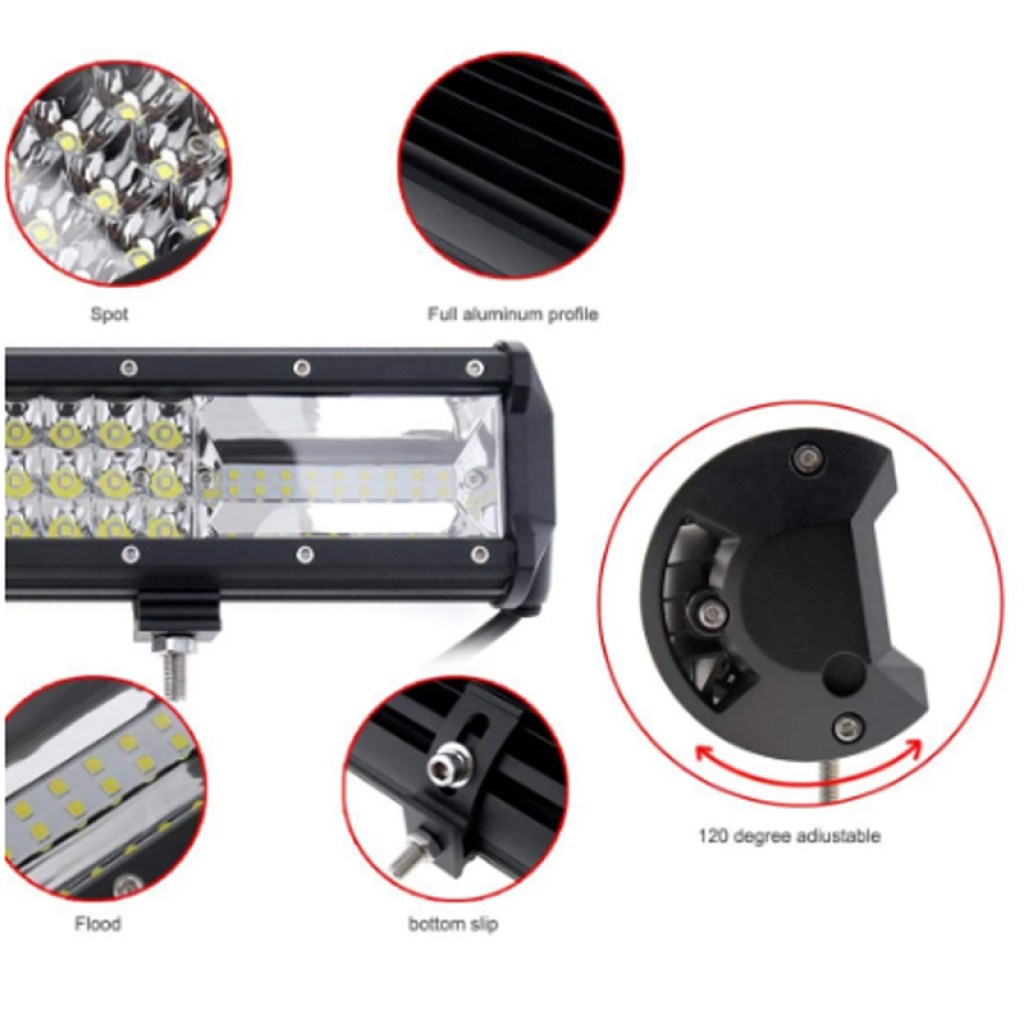 Μπάρα προβολέας Αυτοκινήτου LED 270W 49X7.2X6cm